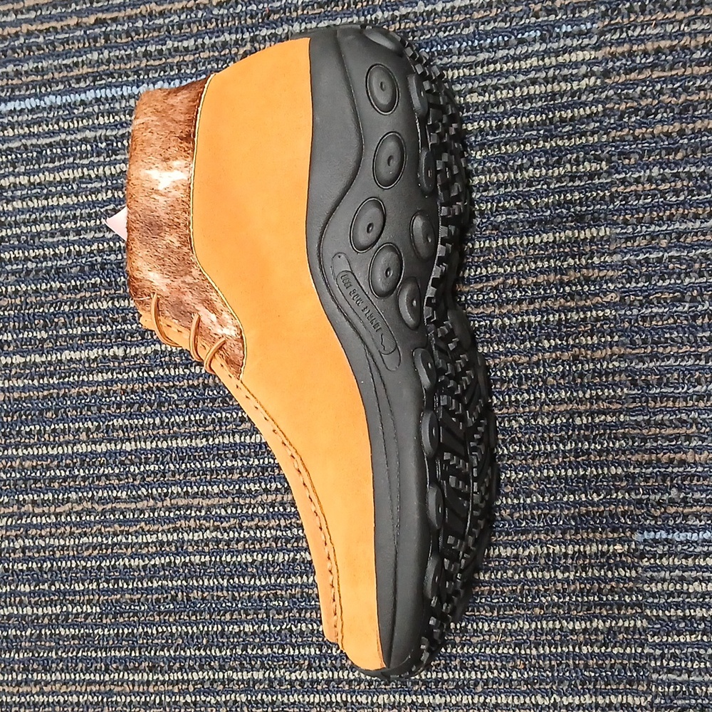 SINGLE RIGHT SHOE Merrell Winter Faux Leather Jungle Moc Shoe Size 9 - Picture 3 of 7
